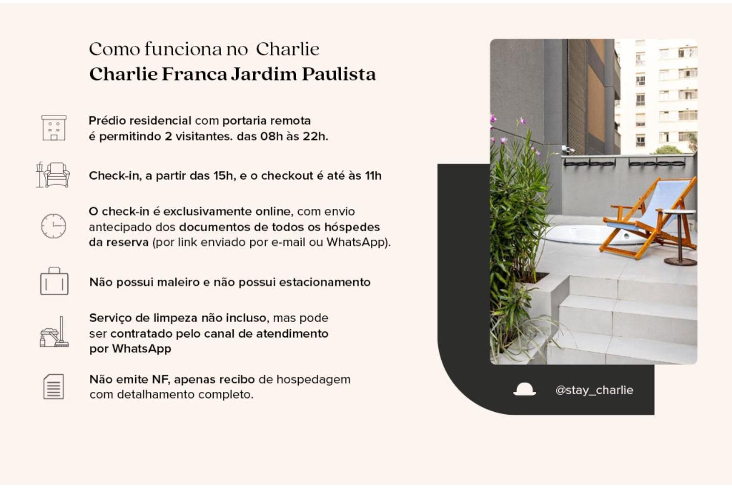 Apartament Charlie Franca Jardim Paulista São Paulo Zewnętrze zdjęcie
